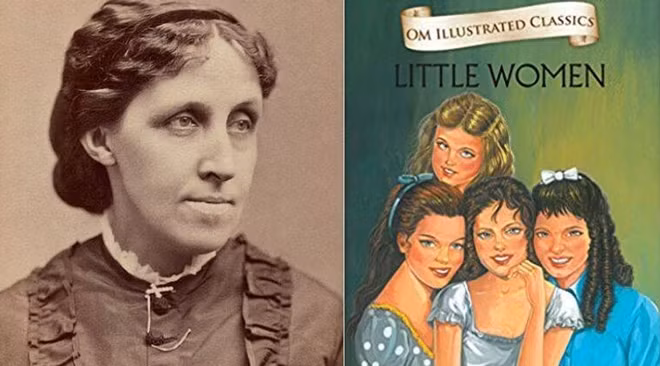 Nhà văn Louisa May Alcott.