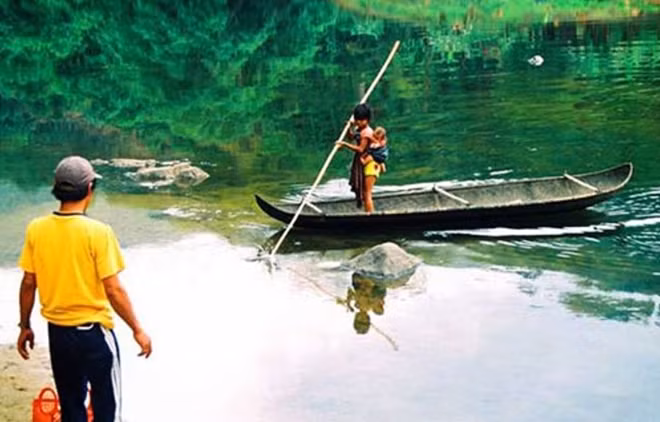 Góc sông Côn trên thượng nguồn Tây Nguyên.