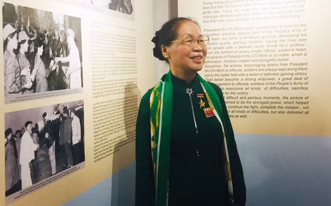 Anh hùng LLVTND Trương Thị Khuê.