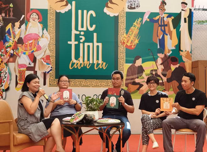 Nhóm bạn trẻ biên soạn bộ sách "Lục tỉnh cầm ca".