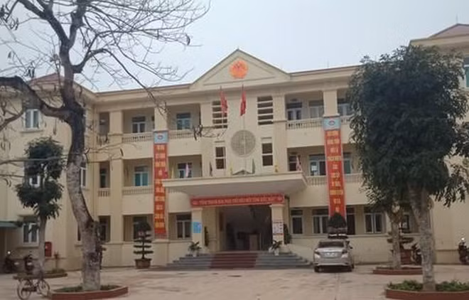 Trụ sở UBND xã Phong Thạnh Đông.