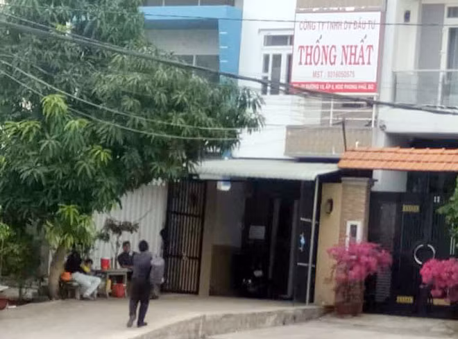 Một địa điểm lừa đảo tuyển dụng trên địa bàn quận 8.