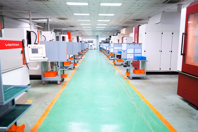Dây chuyền sản xuất tại M3.