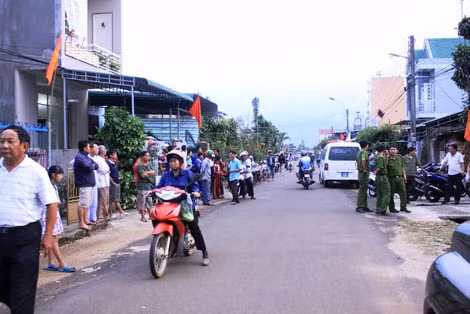 Khu vực nơi Kiều Quốc Huy thuê ở.