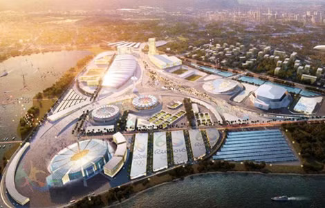 Toàn cảnh làng Olympic được Brazil xây dựng để phục vụ cho Olympic Rio 2016. (Ảnh: Insidethegames.biz).