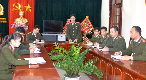 Phòng Trinh sát 2 Cục An ninh Tây Bắc có 3/4 là cán bộ trẻ. Phòng Trinh sát 2 Cục An ninh Tây Bắc có 3/4 là cán bộ trẻ.