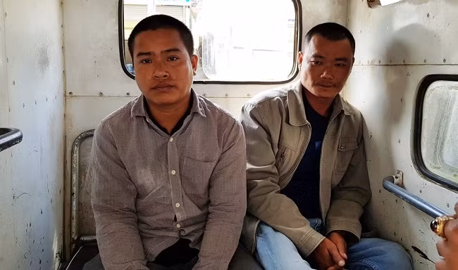 Đối tượng Nguyễn Hoài Nam và Nguyễn Văn Dứt