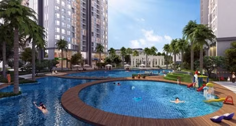Cư dân Vinhomes Gardenia được tận hưởng cuộc sống chất lượng cao cùng hệ thống 66 tiện ích và dịch vụ đẳng cấp như trường học Vinschool, bể bơi ngoài trời dài 50m…