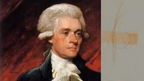 Lọn tóc của cố Tổng thống Mỹ Thomas Jefferson.
