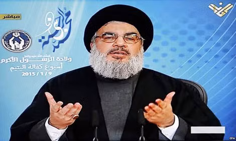 Lãnh đạo lực lượng Hezbollah tại Libăng Hassan Nasrallah . Ảnh: EPA. Lãnh đạo lực lượng Hezbollah tại Libăng Hassan Nasrallah . Ảnh: EPA.