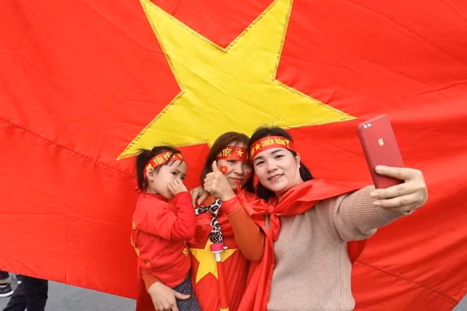 Không khí như một ngày hội thực sự.