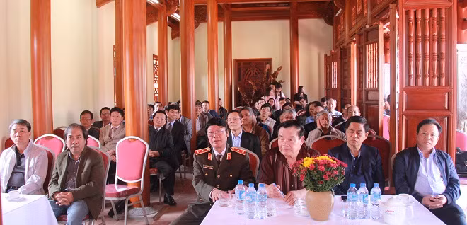 Các đại biểu dự buổi gặp mặt.