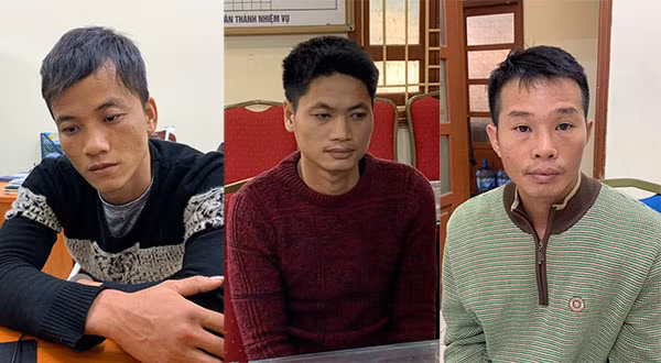 Các đối tượng trong vụ án.