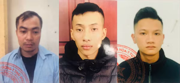 Đồng Việt Hoàng, Lê Ngọc Toàn và Phạm Tiến Việt.