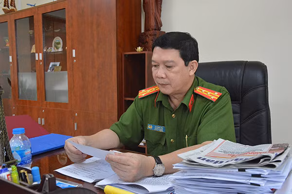 Đại tá Lê Công Vân, Trưởng phòng Cảnh sát QLHC về TTXH Công an TP Hồ Chí Minh.