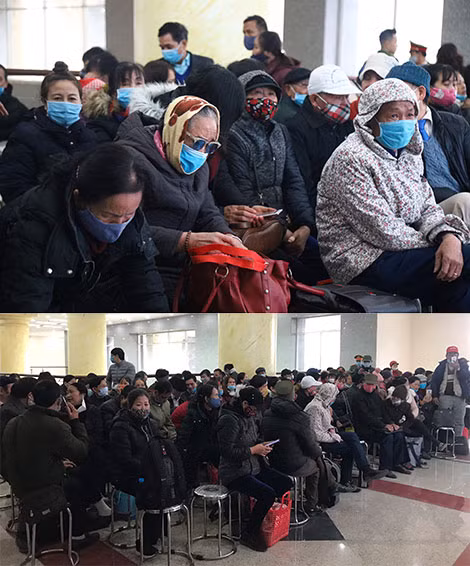 Hàng trăm bị hại của Công ty Liên kết Việt theo dõi phiên tòa.