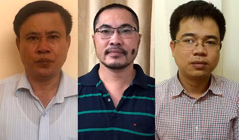Các bị can nguyên là lãnh đạo và nhân viên PVB bị truy tố trong vụ án.