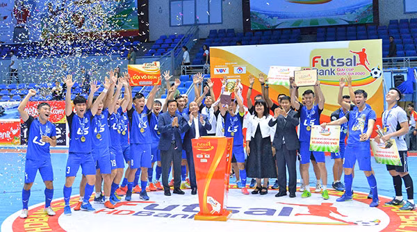 Mùa giải futsal HDBank Cúp Quốc gia 2020 ghi dấu ấn của Nhà vô địch Thái Sơn Nam.