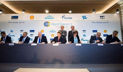 Có đến hơn 120 công ty châu âu tham gia xây dựng Nord Stream 2 sẽ bị ảnh hưởng bởi lệnh trừng phạt của Mỹ.