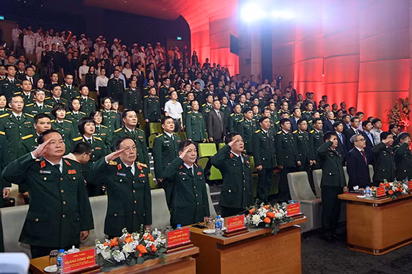 Toàn cảnh buổi lễ.