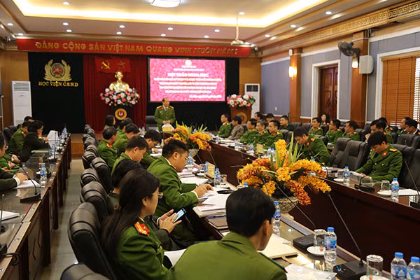 Nhiều ý kiến tham luận tâm huyết, góp phần nâng cao hiệu quả công tác phòng ngừa loại tội phạm này.