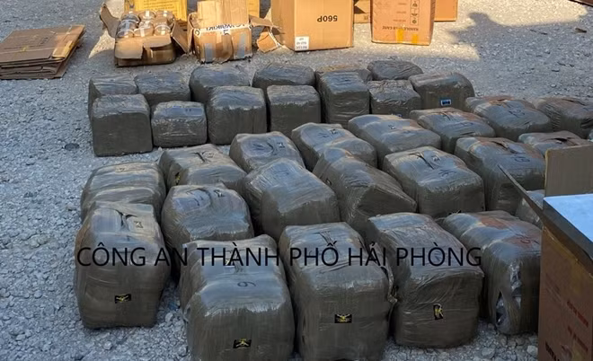 Hơn nửa tấn ma túy được phát hiện trong vách hậu container.