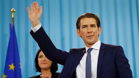 Thủ tướng Áo Sebastian Kurz.