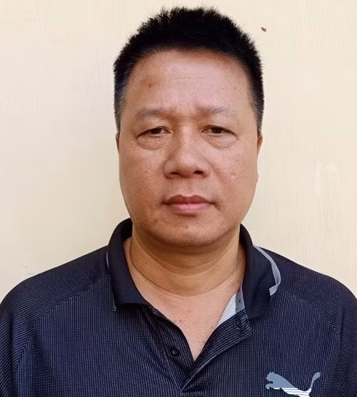 Bị can Trần Quang Tiến. Bị can Trần Quang Tiến.