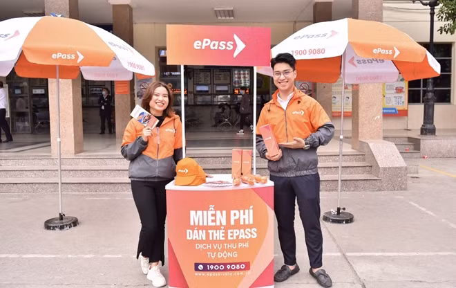 Các điểm gắn thẻ ePass sẽ được triển khai tại nhiều nơi.