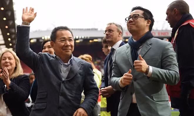 Ông chủ Vichai của Leicester.