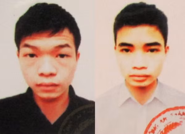 Đối tượng Ma Văn Chiến và Hoàng Văn Kính.