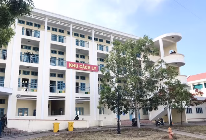 Một cơ sở cách ly tập trung ở huyện Ninh Phước (Ninh Thuận). Ảnh : BYT
