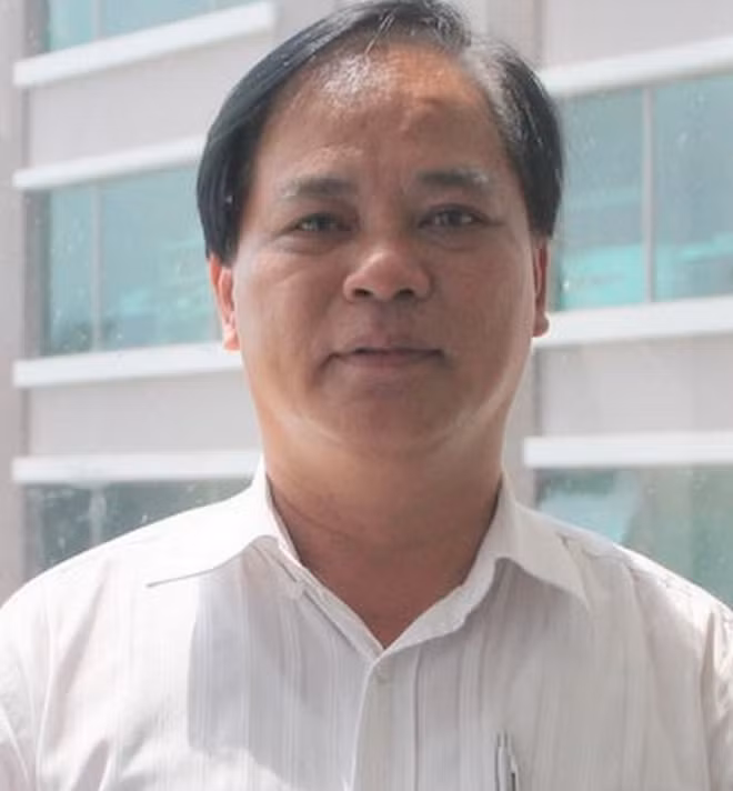 Ông Lê Mộng Điệp khi còn đương chức Giám đốc Sở Tài nguyê và Môi trường tỉnh Khánh Hòa