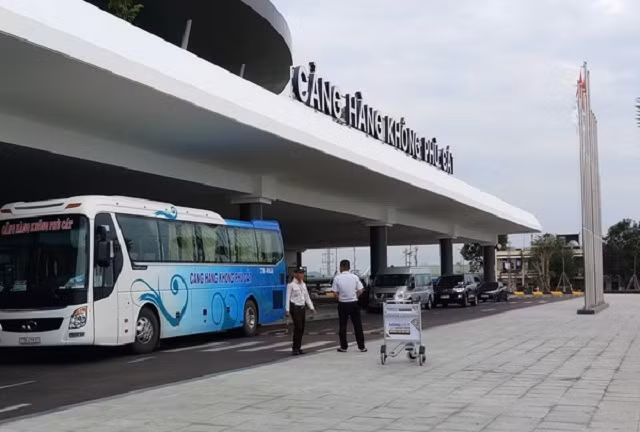 Cảng hàng không Phù Cát. Ảnh minh họa