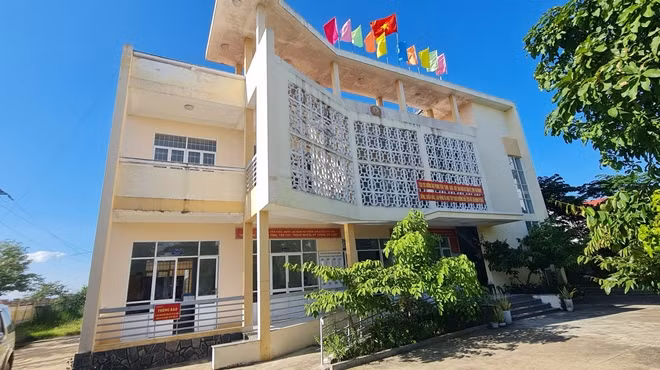 Trụ sở Hạt kiểm lâm huyện Tây Hòa . Ảnh : Hữu Toàn