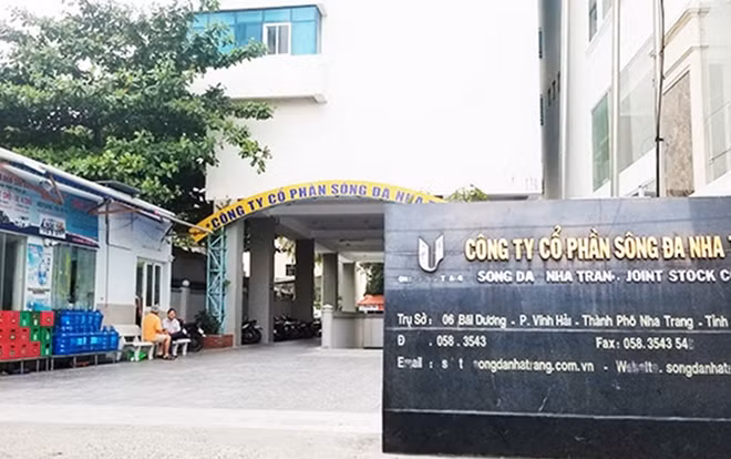 Lối vào chung cư Sông Đà - Nha Trang