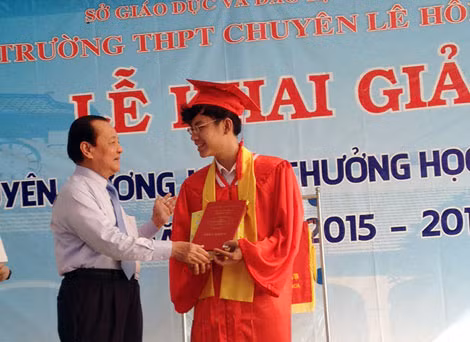 Học sinh đạt giải cao tại kỳ thi Học sinh giỏi Quốc gia của trường Chuyên THPT Lê Hồng Phong được tuyển thẳng vào ĐH-CĐ 2015-2016