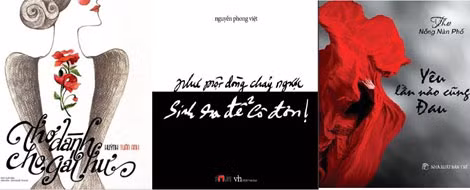 Một số tập thơ trẻ đang phát hành tốt trên thị trường. Một số tập thơ trẻ đang phát hành tốt trên thị trường.