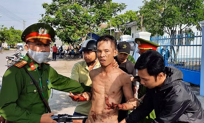 Công an kịp thời khống chế đối tượng nghi "ngáo đá".
