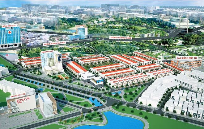 Việc Đất Xanh Miền Trung triển khai các dự án BĐS thông minh mới đã tạo nên hệ thống khu đô thị vệ tinh sầm uất tại phía Nam thành phố Đà Nẵng. Việc Đất Xanh Miền Trung triển khai các dự án BĐS thông minh mới đã tạo nên hệ thống khu đô thị vệ tinh sầm uất tại phía Nam thành phố Đà Nẵng.