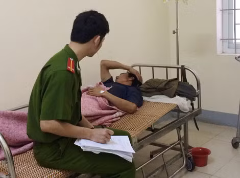Công an lấy thông tin liên quan từ các nạn nhân đang điều trị.