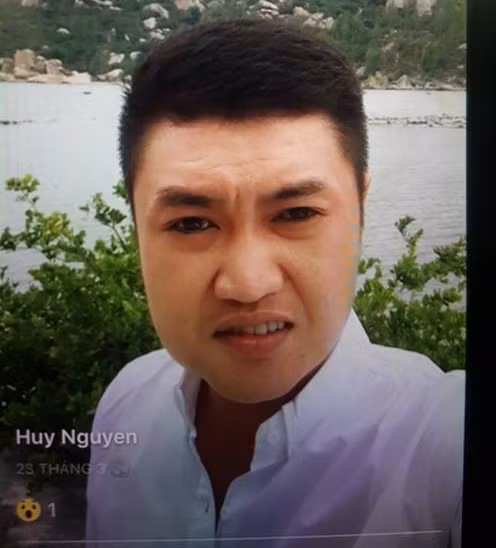 Đối tượng Huy hiện đang bỏ trốn Đối tượng Huy hiện đang bỏ trốn