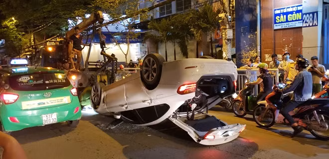 Hiện trường vụ tai nạn