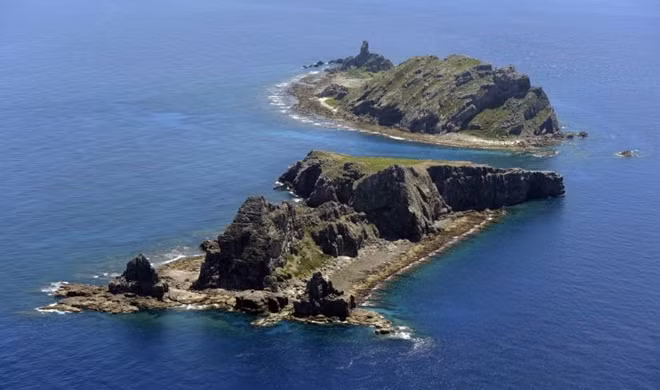 Quần đảo Điếu Ngư/Senkaku. Ảnh: AFP