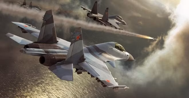Khả năng chiến đấu của Su-30SM sẽ được thiện hơn nhờ trang bị hệ thống điện tử mới. Ảnh: RT