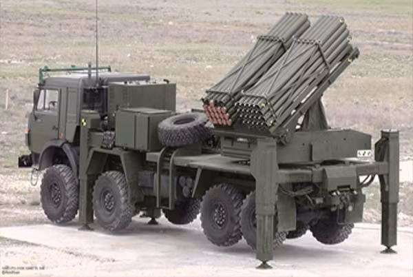 Xe và máy phóng tên lửa nhiều nòng T-122 của Quân đội Thổ Nhĩ Kỳ. Ảnh: Anadolou Xe và máy phóng tên lửa nhiều nòng T-122 của Quân đội Thổ Nhĩ Kỳ. Ảnh: Anadolou