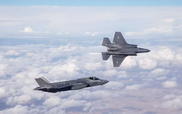Máy bay chiến đấu F-35I Adir của Không quân Israel. Ảnh: Bộ quốc phòng Israel