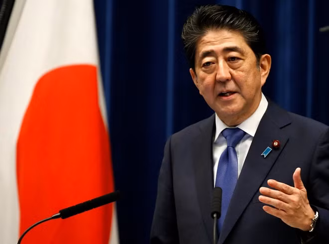 Thủ tướng Nhật Bản Shinzo Abe. Ảnh: Reuters