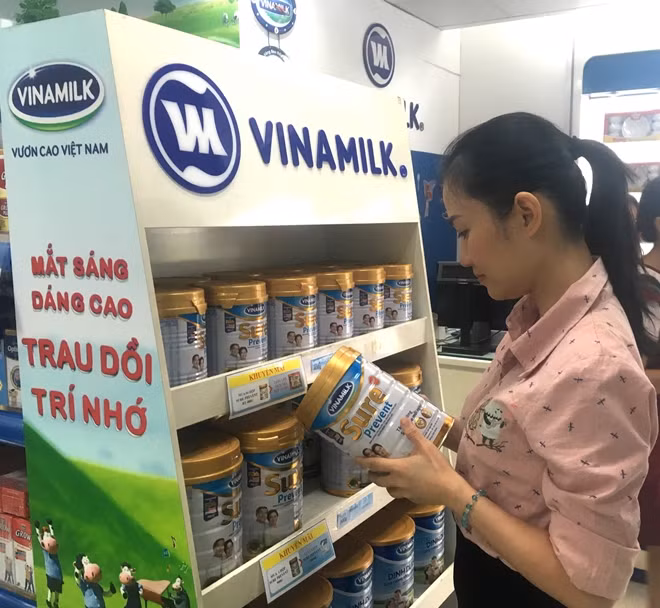 Sản phẩm của Vinamilk có mặt tại 42 quốc gia trên thế giới.