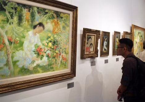 Triển lãm "Hội họa Việt Nam - Một diện mạo khác" của nhà sưu tầm Nguyễn Minh trở thành một sự kiện được quan tâm của giới Mỹ thuật 2015.